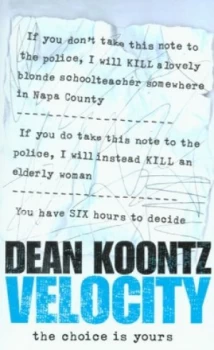 Image of Velocity by Dean Koontz Paperback