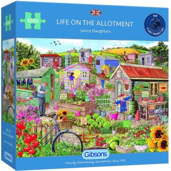 Image of Life on the Allotment Jigsaw Puzzle - 1000 Pieces