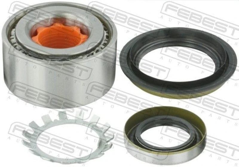 Image of Wheel bearing kit FEBEST DAC40800038-KIT