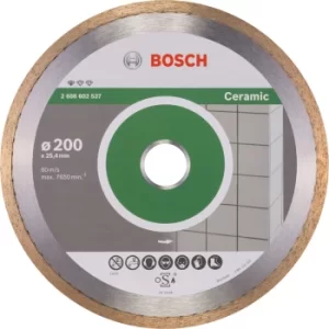 image of 2608602537 200Mm Diamond Cutting Disc Ceramic Lpp