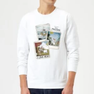 Image of Disney Frozen Olaf Polaroid Sweatshirt - White - XXL