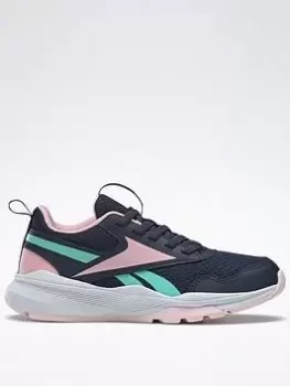 image of Reebok XT Sprinter 2 Alt Shoes, Blue/Pink, Size 1.5 Older, Women