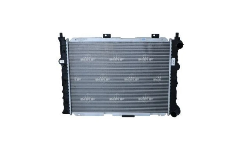 Image of NRF 58114 Engine radiator EASY FIT Brazed cooling fins, Aluminium, with mounting parts Aluminium Radiator,engine cooling (470)