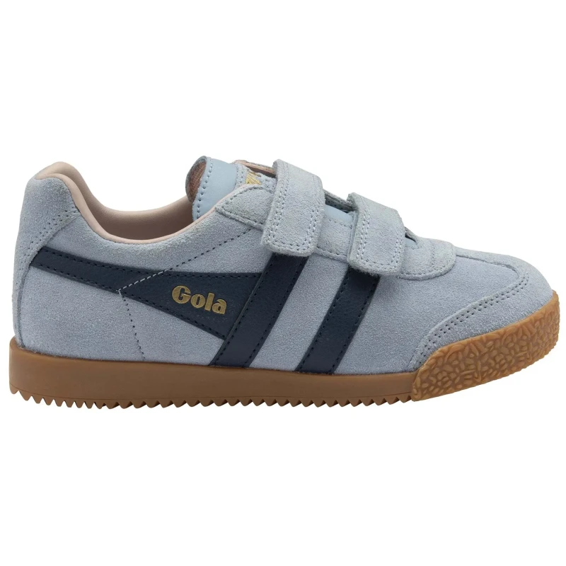 Image of Gola Children's Trainers Gola Harrier Strap Bleu Unisex 28 CKA192IK