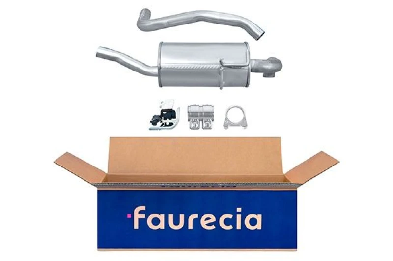 Image of Rear silencer HELLA 8LD 366 034-571