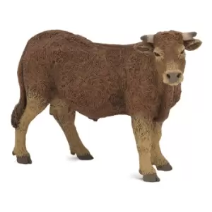 Image of Papo Farmyard Friends Limousine Cow Toy Figure, 10 Months or...
