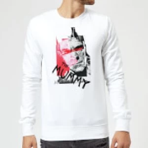 image of Universal Monsters The Mummy Collage Sweatshirt - White - L