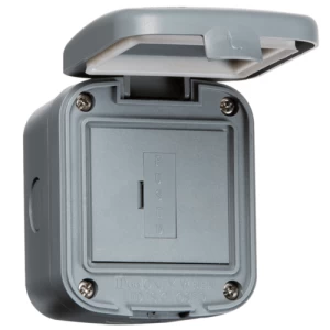 Image of KnightsBridge 13A Unswitched Fused Spur Unit IP66 Weatherproof Outdoor