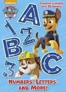 Image of numbers letters and more