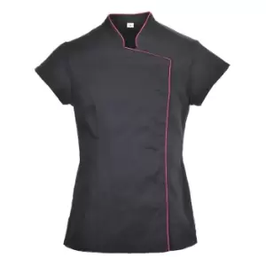 Image of Portwest Ladies Wrap Work Tunic Black 2XL