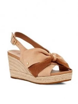 image of UGG Wedge Sandal - Bronze , Bronze, Size 5, Women