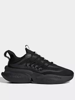 Image of adidas Sportswear Alphaboost V1 Sustainable Boost Lifestyle Running Trainers - Black, Size 6, Men