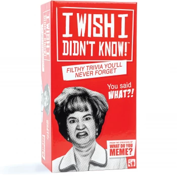 Image of I Wish I Didn't Know Party Game