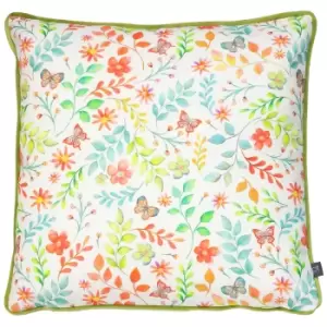 image of Secret Garden Floral Cushion Jungle