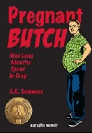 Image of pregnant butch nine long months spent in drag