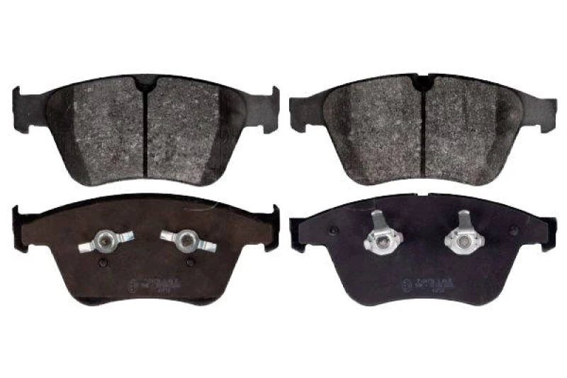 Image of SWAG 10 11 6136 Brake pad set Front Axle, prepared for wear warning indicator, with piston clip Brake Pad Set,disc brake (402)