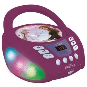 Image of Lexibook RCD109FZ Disney Frozen II Boombox Radio CD Player with Bluetooth UK Plug