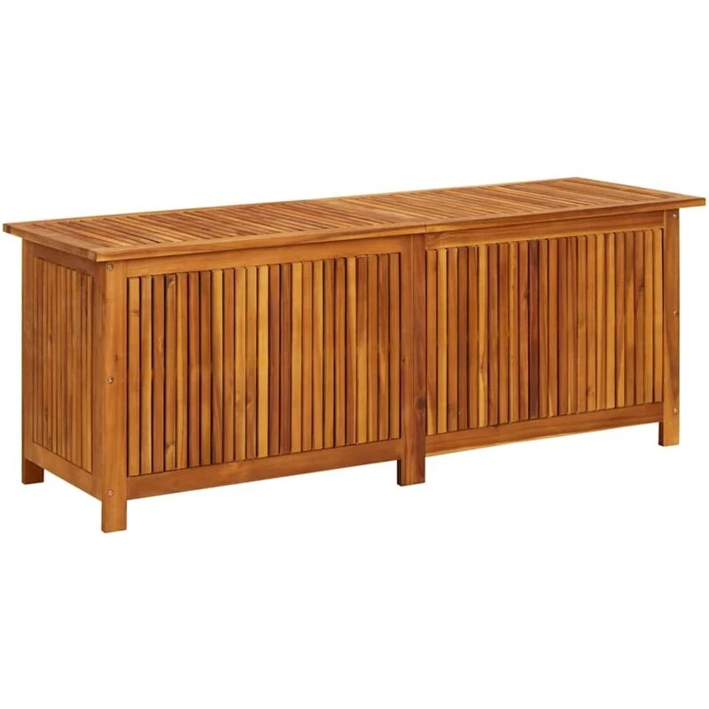 Image of VIDAXL Garden Storage Box 150x50x58cm Solid Acacia Wood Vidaxl 8720286589892