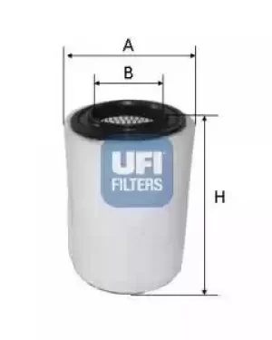 Image of 27.629.00 UFI Air Filter