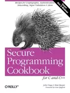 Image of secure programming cookbook for c and c recipes for cryptography authentica