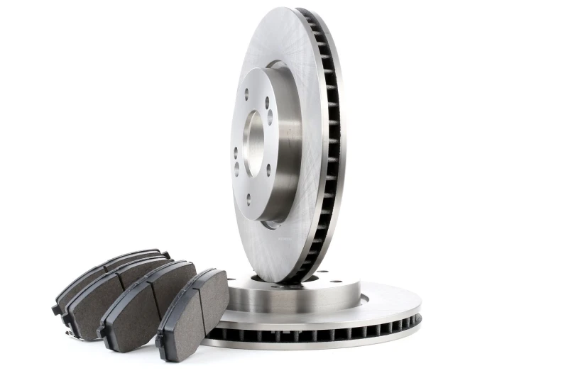 Image of RIDEX 3405B0130 Brake disc and pads set Front Axle, Brake Disc Type: Vented Brake Set,disc brakes (3405)