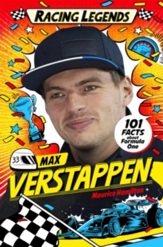 Image of Racing Legends: Max Verstappen : 101 Facts about Formula One Paperback / softback