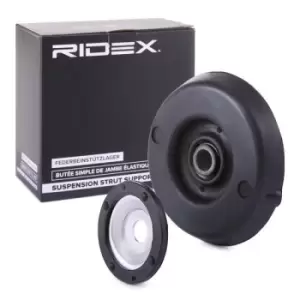 Image of RIDEX Top strut mount Front axle both sides 1180S0331 Strut mount,Top mount PEUGEOT,CITROEN,307 CC (3B),307 SW (3H),307 (3A/C),PARTNER Tepee