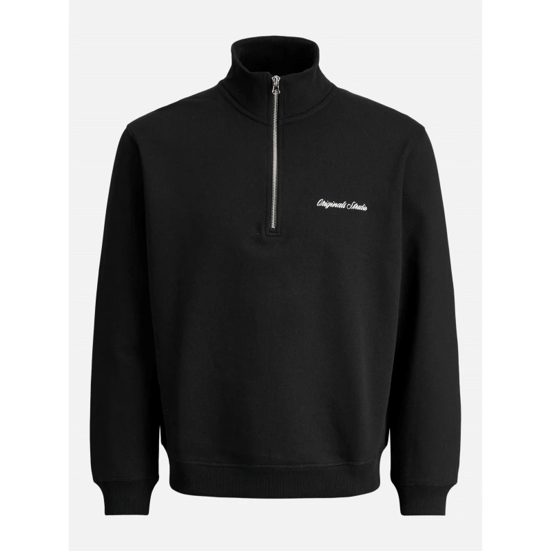 Image of Jack and Jones Norrebro High Neck Sweat Mens Black male L