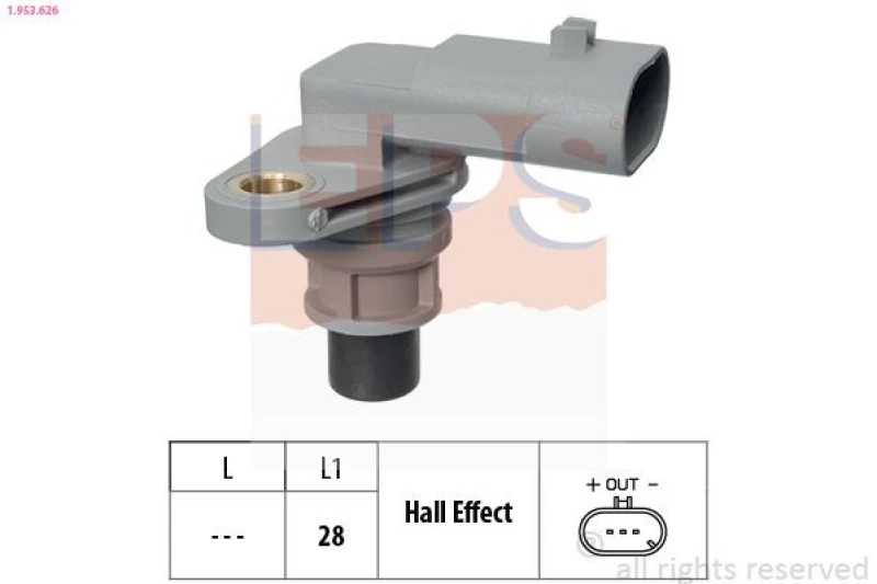Image of EPS Camshaft position sensor EPS 1.953.626