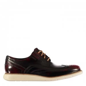 Rockport Wingtip Shoes Mens - Black Cherry