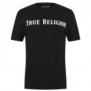 Image of True Religion Script T Shirt - Black
