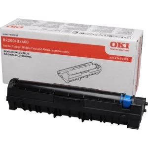 Image of OKI 43650302 Black Drum Unit