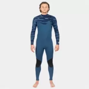 Image of Gul Response FX 3/2mm Blindstitched Steamer Mens - Navy/ContourCamo