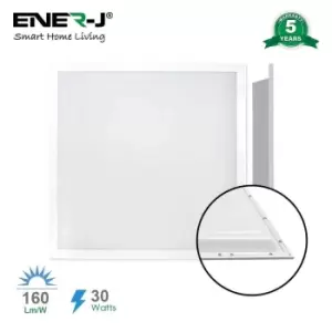 Image of 30W High Lumen 595x595 Backlit Panels 2pcs Pack, Lifud Driver, 4800 lumens, 5 Years, 6500K