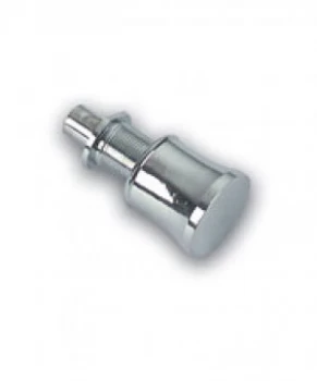Image of Spring Loaded Window Stop in Brass or Chromium plated
