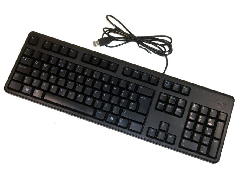 Image of DELL DJ491 keyboard USB QWERTY English Black