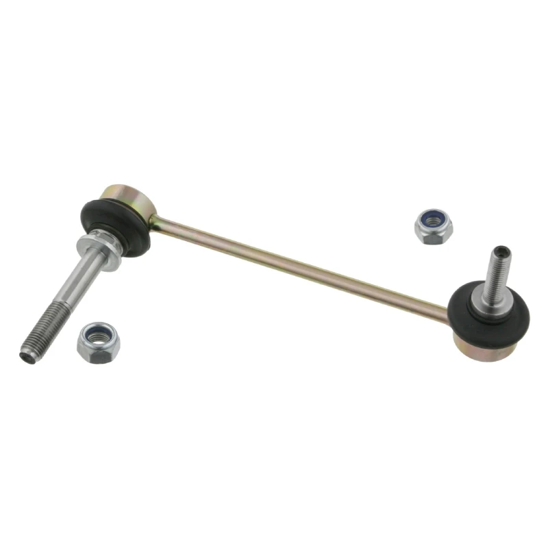 Image of FEBI BILSTEIN 26533 Anti-roll bar link OE Turbo NEW, Front Axle Right, with nuts Steel Link Stabiliser (3229)