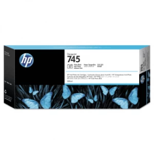 Image of HP 745 Photo Black Ink Cartridge 300ml