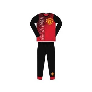Image of Man UTD Pyjamas Sublimation Print 9/10 yrs