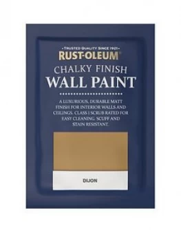 Image of Rust-Oleum Chalky Finish Wall Paint Tester Sachet ; Dijon