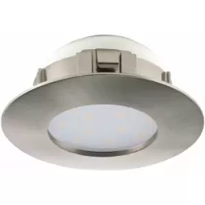 Image of Loops - Wall / Ceiling Flush Downlight Satin Nickel Plastic 6W Built in led