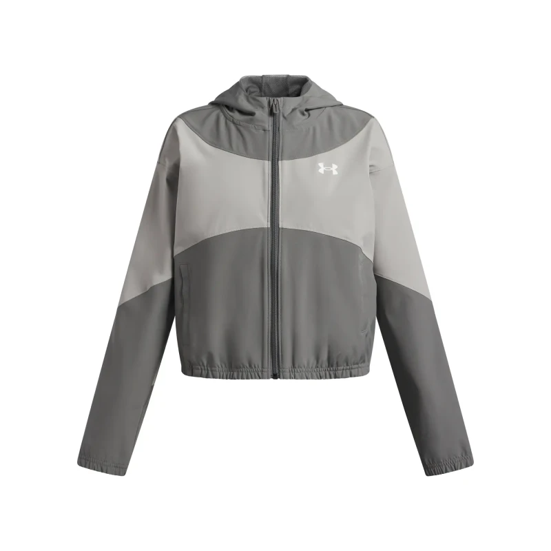 Image of Girl's waterproof jacket Under Armour Rival Vert Female 8/10 ans