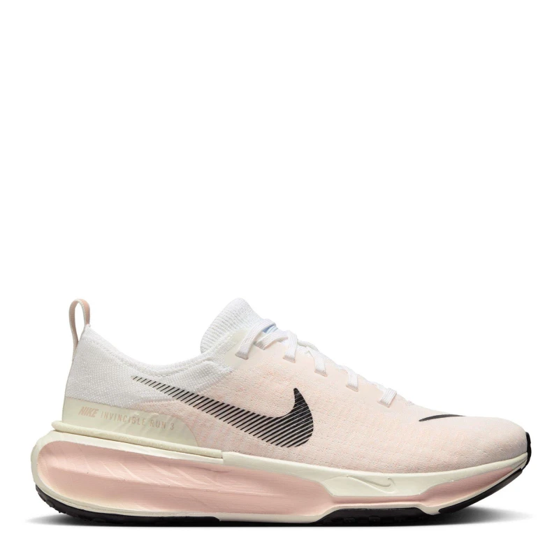 Image of Nike ZoomX Invincible 3 Flyknit Womens Running Shoes White female 4 (37.5)