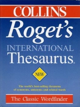 Image of Collins Rogets International Thesaurus by Robert L Chapman Hardback