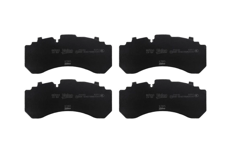 Image of Brake pad set VALEO 882293