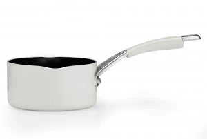 image of Prestige Inspire Aluminium 14cm Milk Pan - Oyster