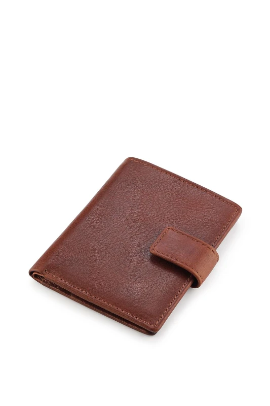 Image of PRIMEHIDE 'Tuscan' Leather Mens Bifold Wallet Tan