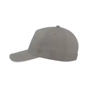 Image of Atlantis Start 5 Sandwich 5 Panel Cap (One Size) (Grey)