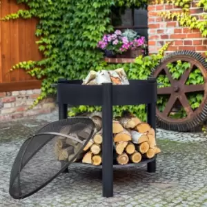 Image of Montana Steel High Fire Bowl Black