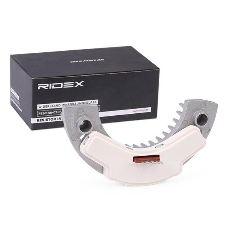 Image of RIDEX Blower motor resistor RIDEX 2975R0062